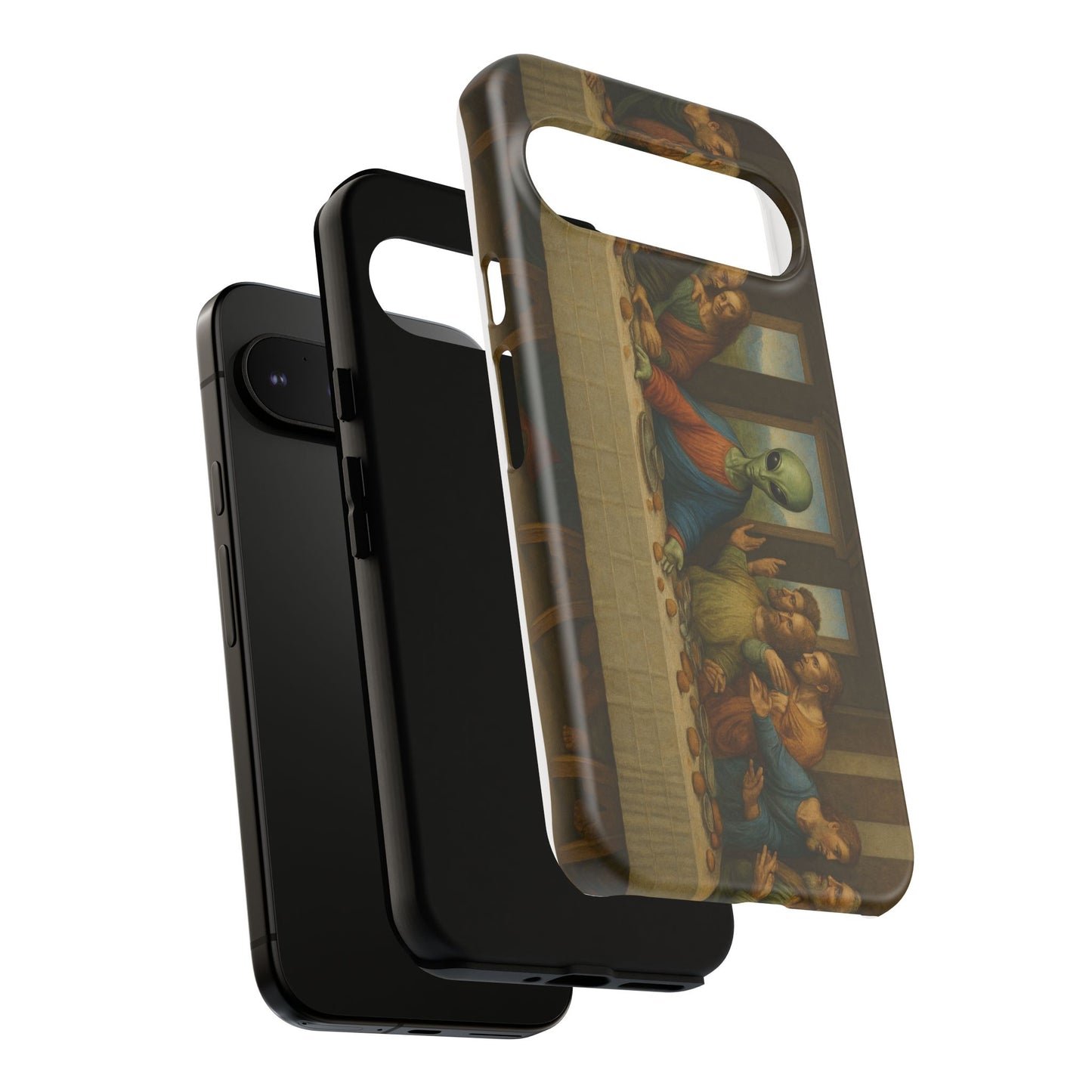 Phone Case - 'The Last Supper' Alien Parody Protective Cover