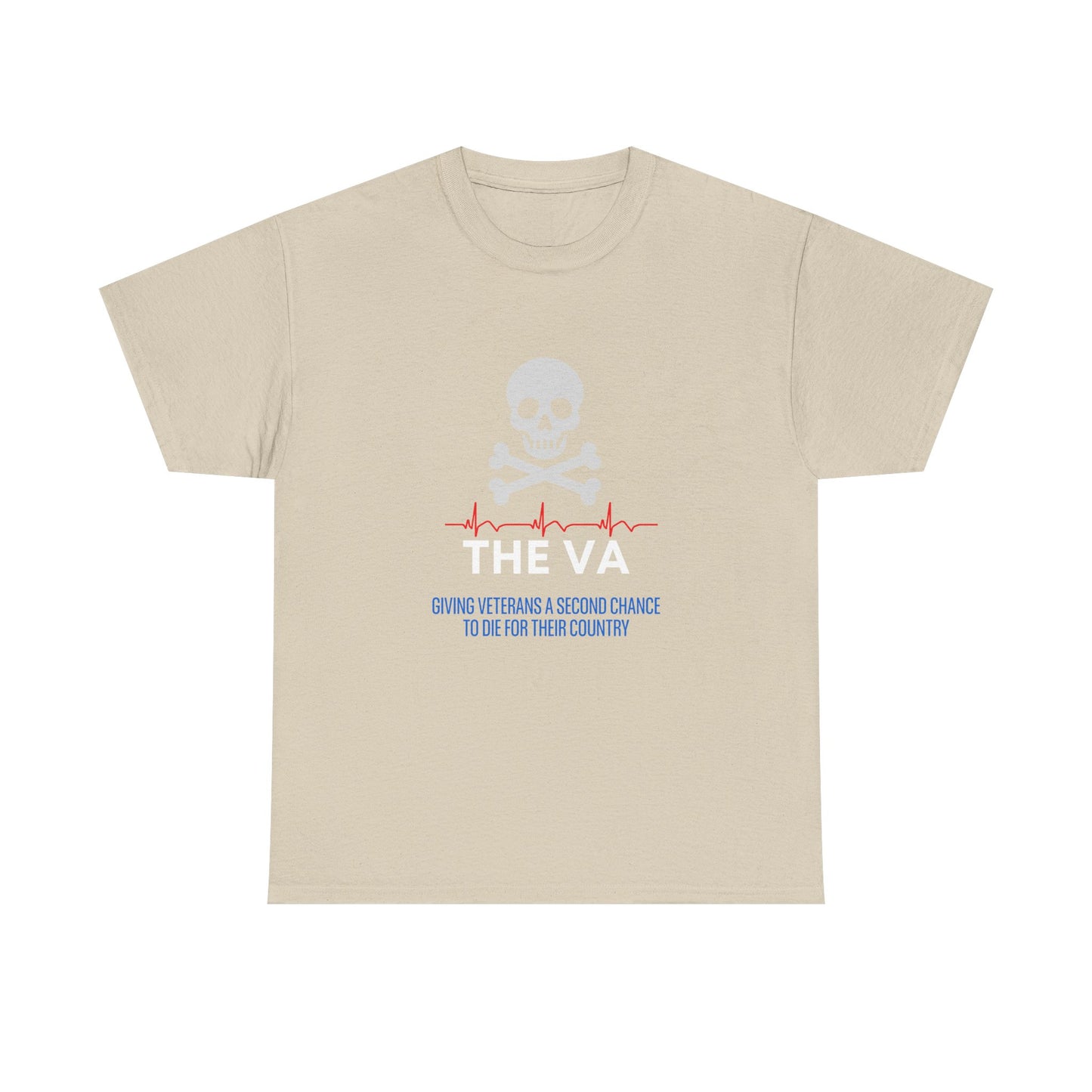Veteran Skull & Crossbones Tee – “THE VA” Tribute T-Shirt
