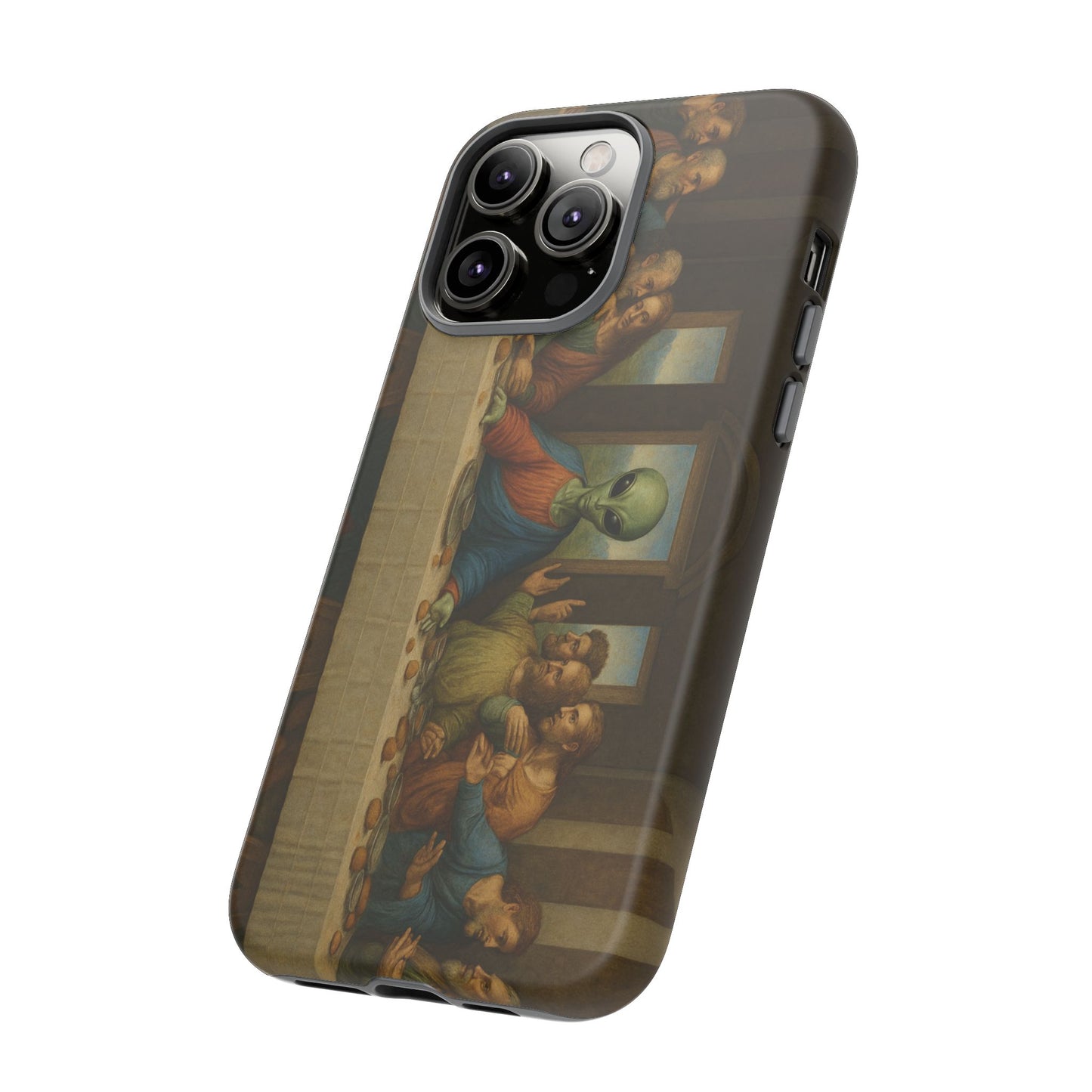 Phone Case - 'The Last Supper' Alien Parody Protective Cover