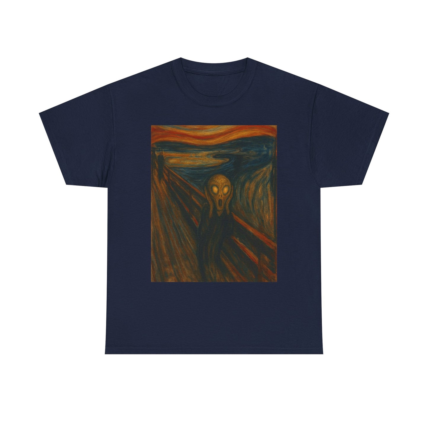 Scream Art T-Shirt — Expressionist Painting Graphic Tee