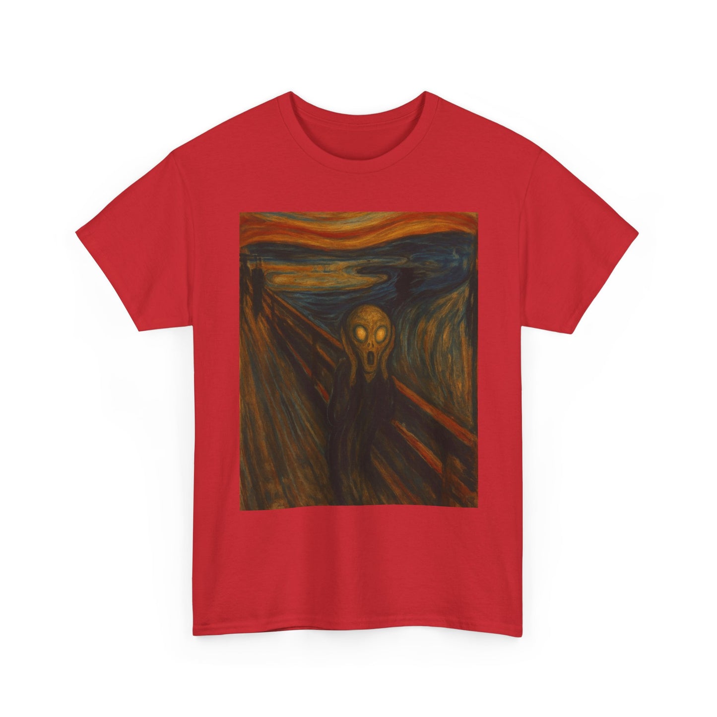 Scream Art T-Shirt — Expressionist Painting Graphic Tee
