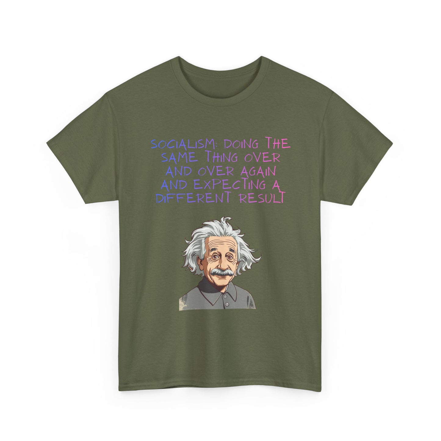 Science Humor T‑Shirt — Funny Quote & Cartoon Scientist Tee