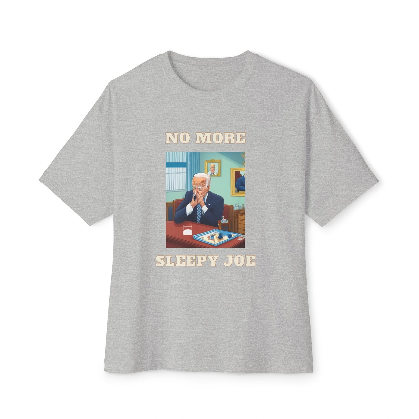Political Statement Tee – "No More Sleepy Joe" Graphic Shirt