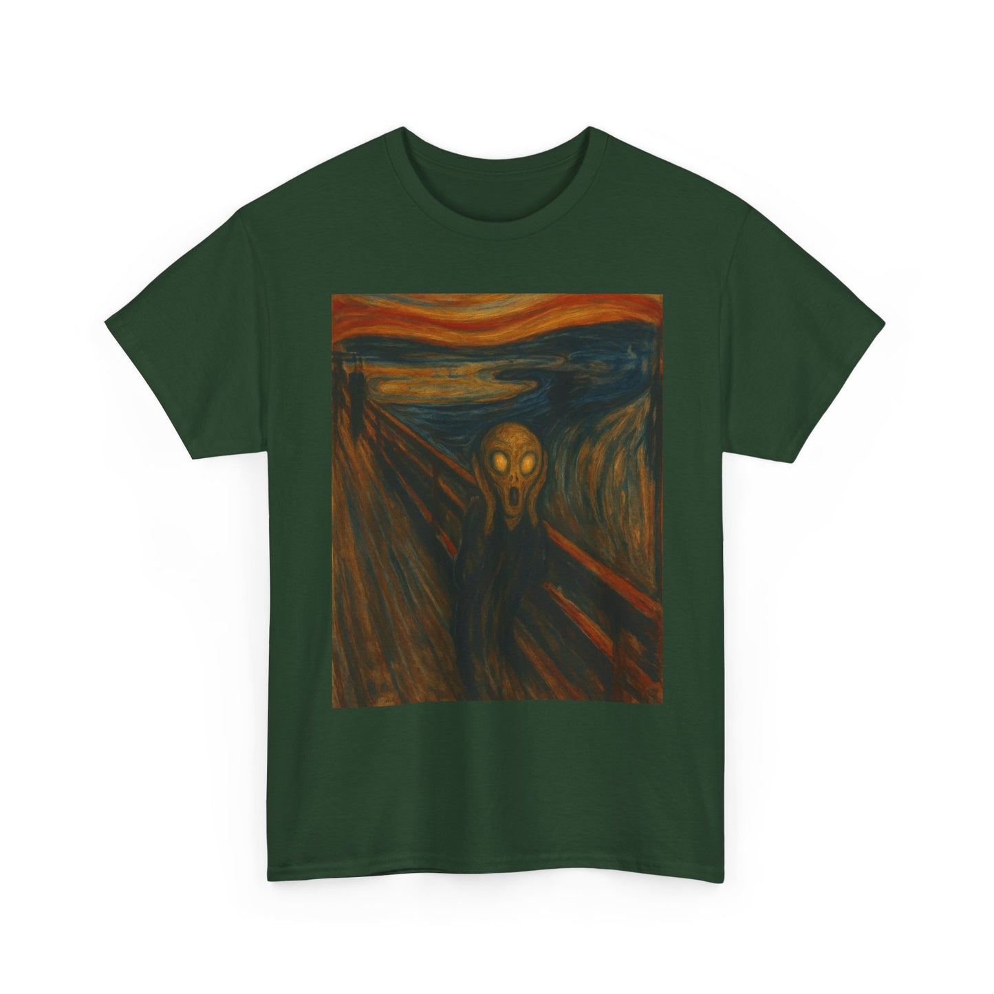 Scream Art T-Shirt — Expressionist Painting Graphic Tee
