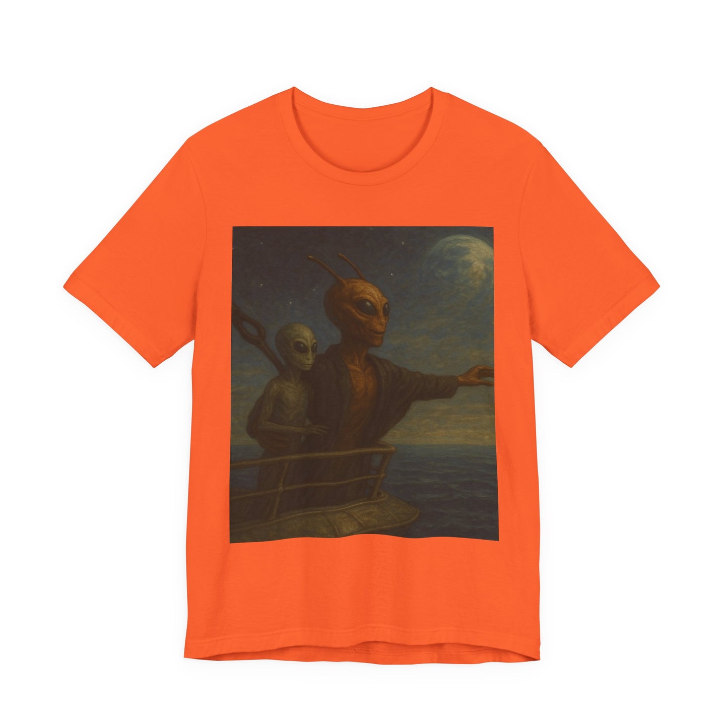 Alien Voyage T‑Shirt — Vintage Surreal Art Tee