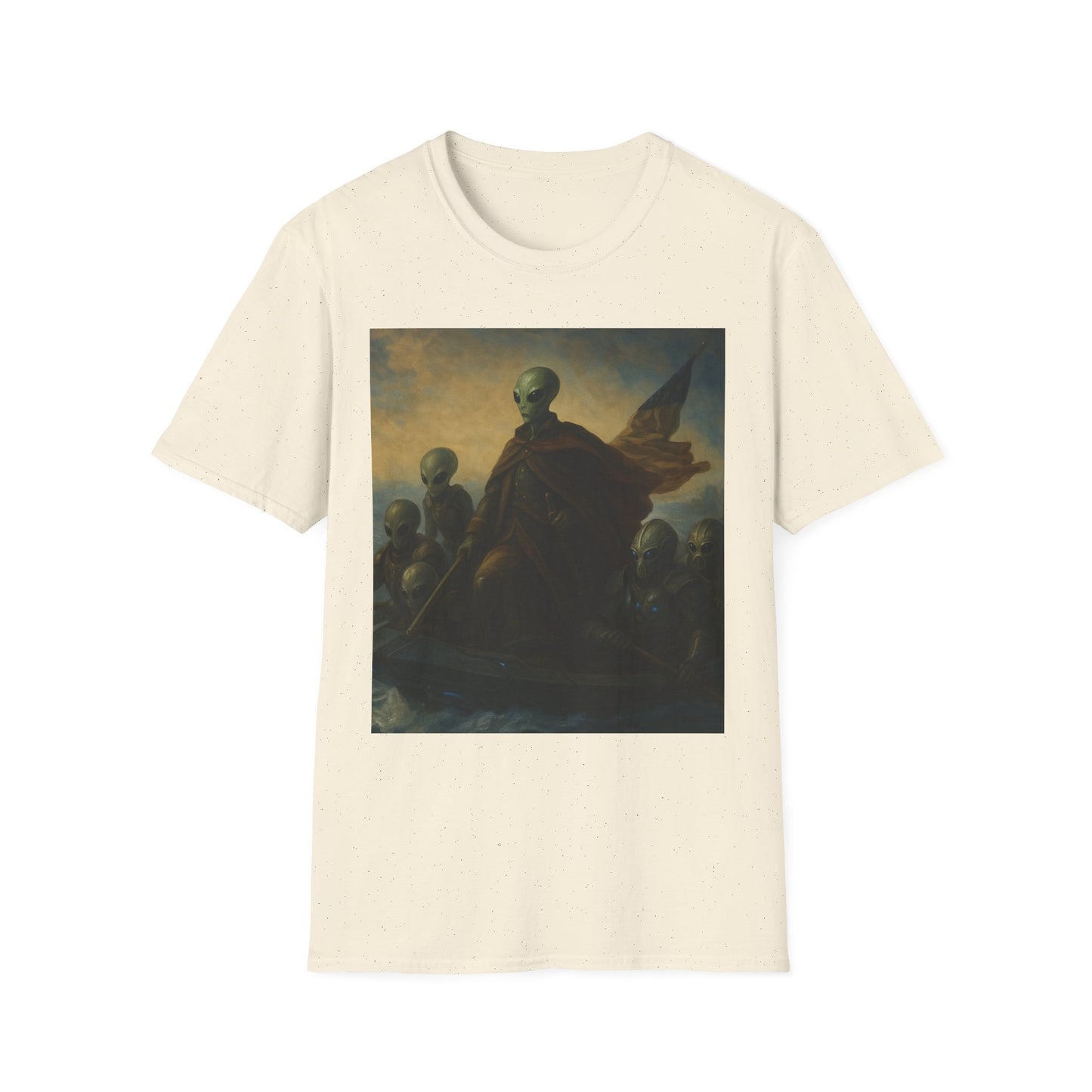 Alien Revolution T-Shirt — Vintage Portrait of Extraterrestrial Leaders