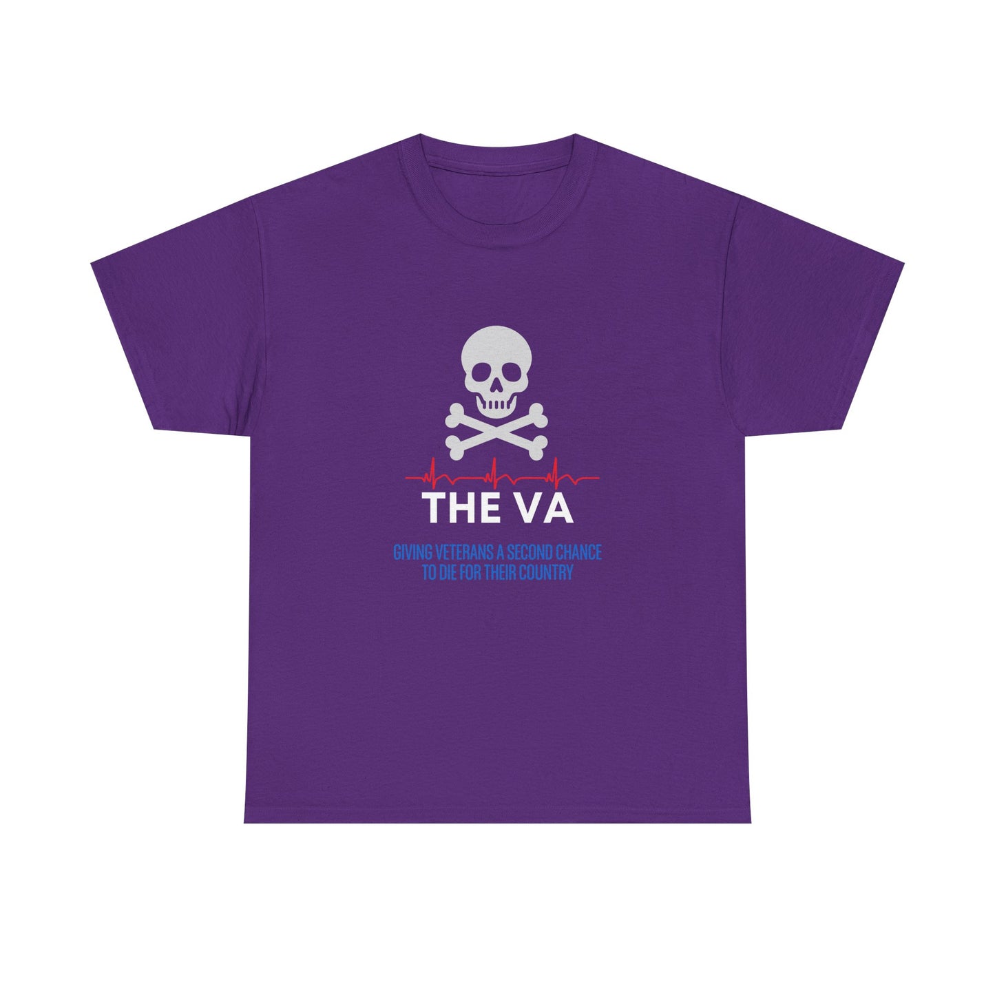 Veteran Skull & Crossbones Tee – “THE VA” Tribute T-Shirt