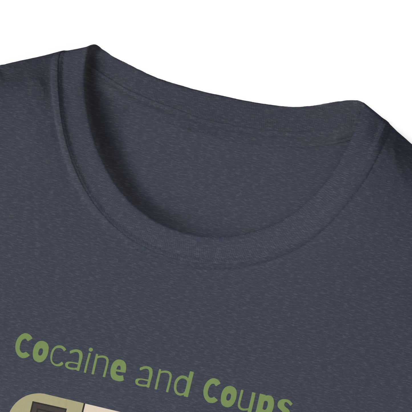Rugby Player Illustration T-Shirt — 'Courage and Cupps' Vintage Sports Tee