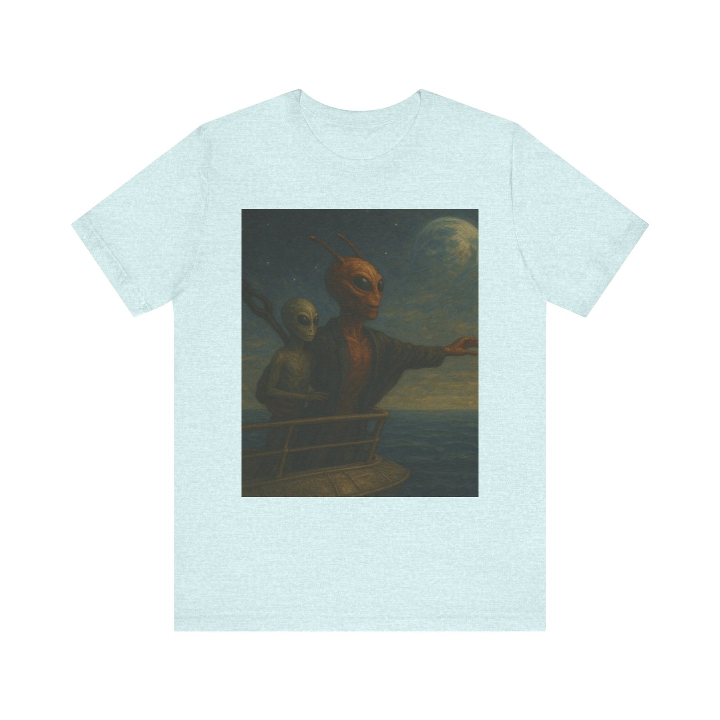 Alien Voyage T‑Shirt — Vintage Surreal Art Tee