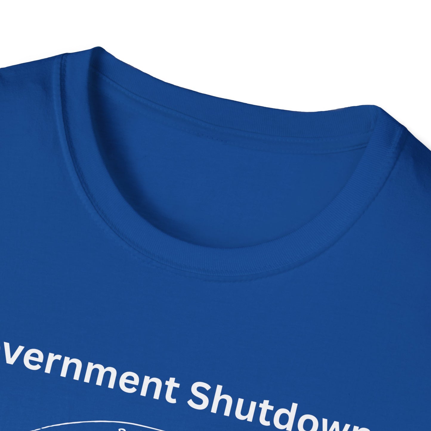 Government Shutdown Didn't Notice T-Shirt — Capitol Graphic Political Humor Tee