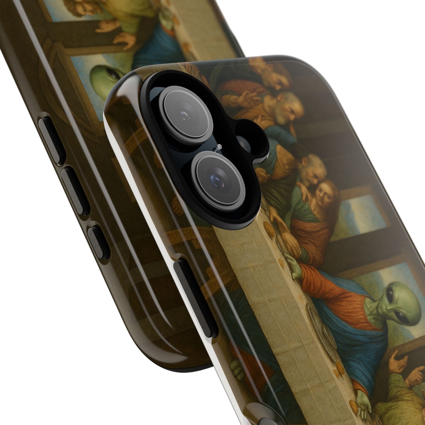 Phone Case - 'The Last Supper' Alien Parody Protective Cover