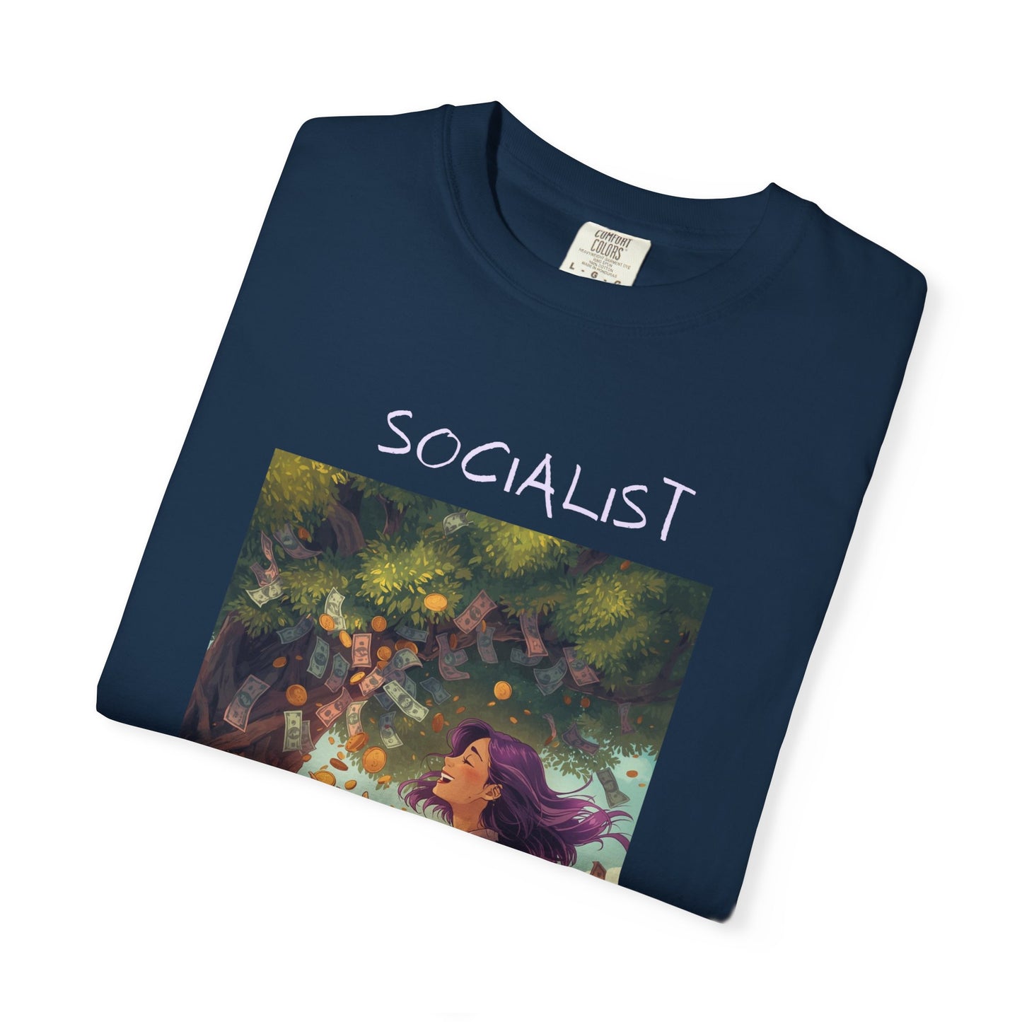 Socialist Economy T-Shirt — Illustrated Garden Graphic Tee