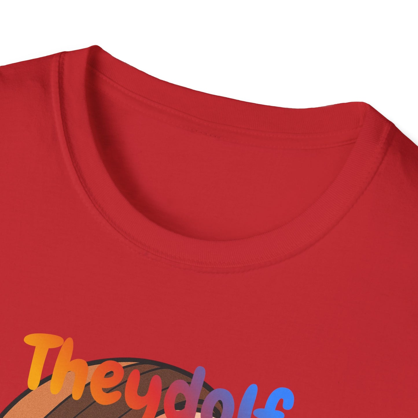 Pronoun Pride T-Shirt — They/Them Illustrated Portrait Tee