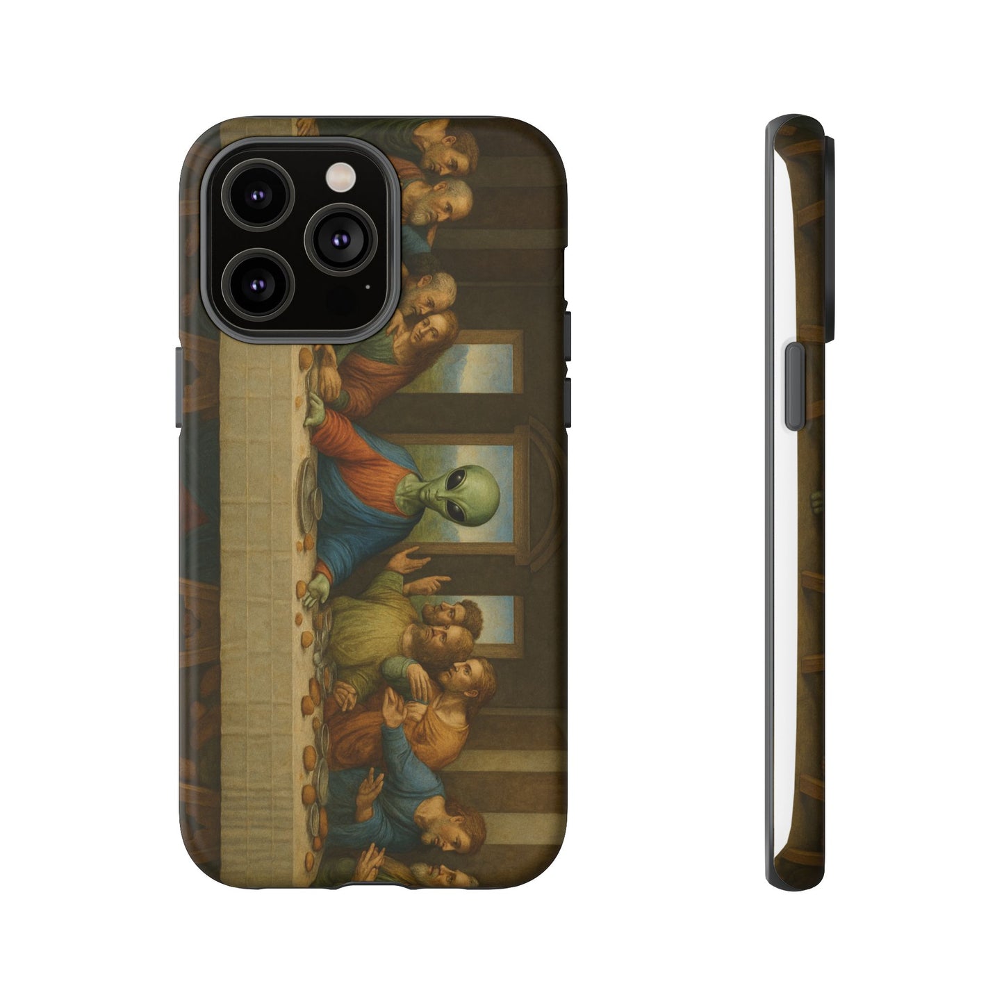 Phone Case - 'The Last Supper' Alien Parody Protective Cover