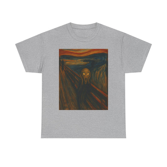 Scream Art T-Shirt — Expressionist Painting Graphic Tee