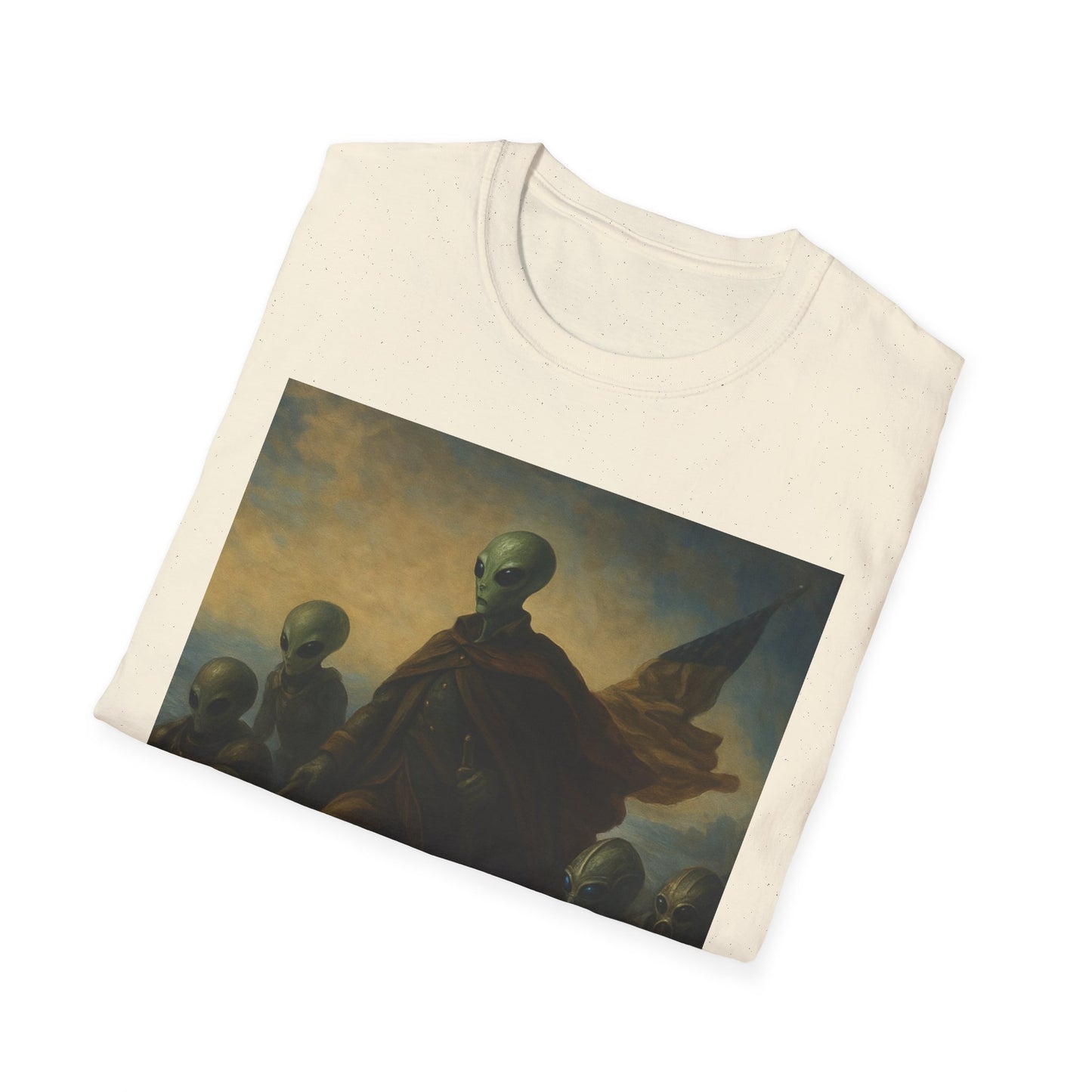 Alien Revolution T-Shirt — Vintage Portrait of Extraterrestrial Leaders