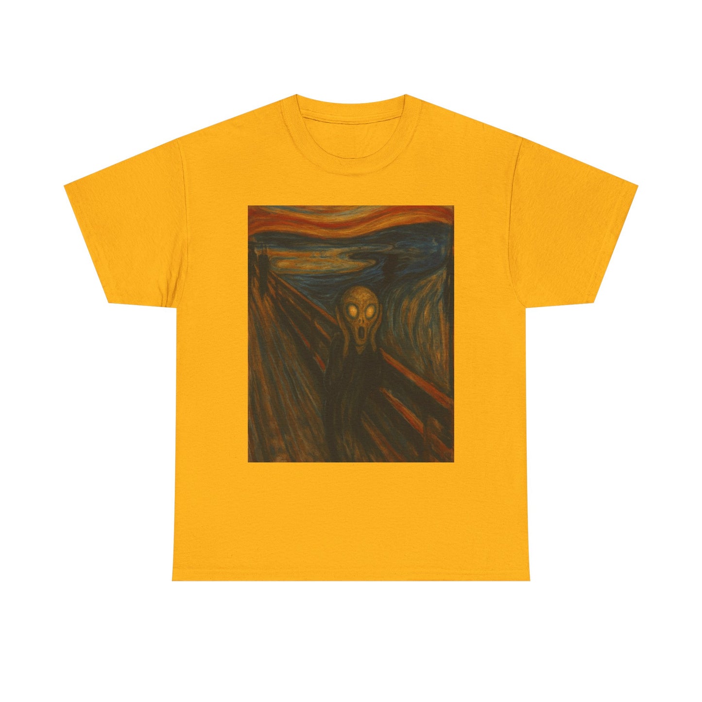Scream Art T-Shirt — Expressionist Painting Graphic Tee
