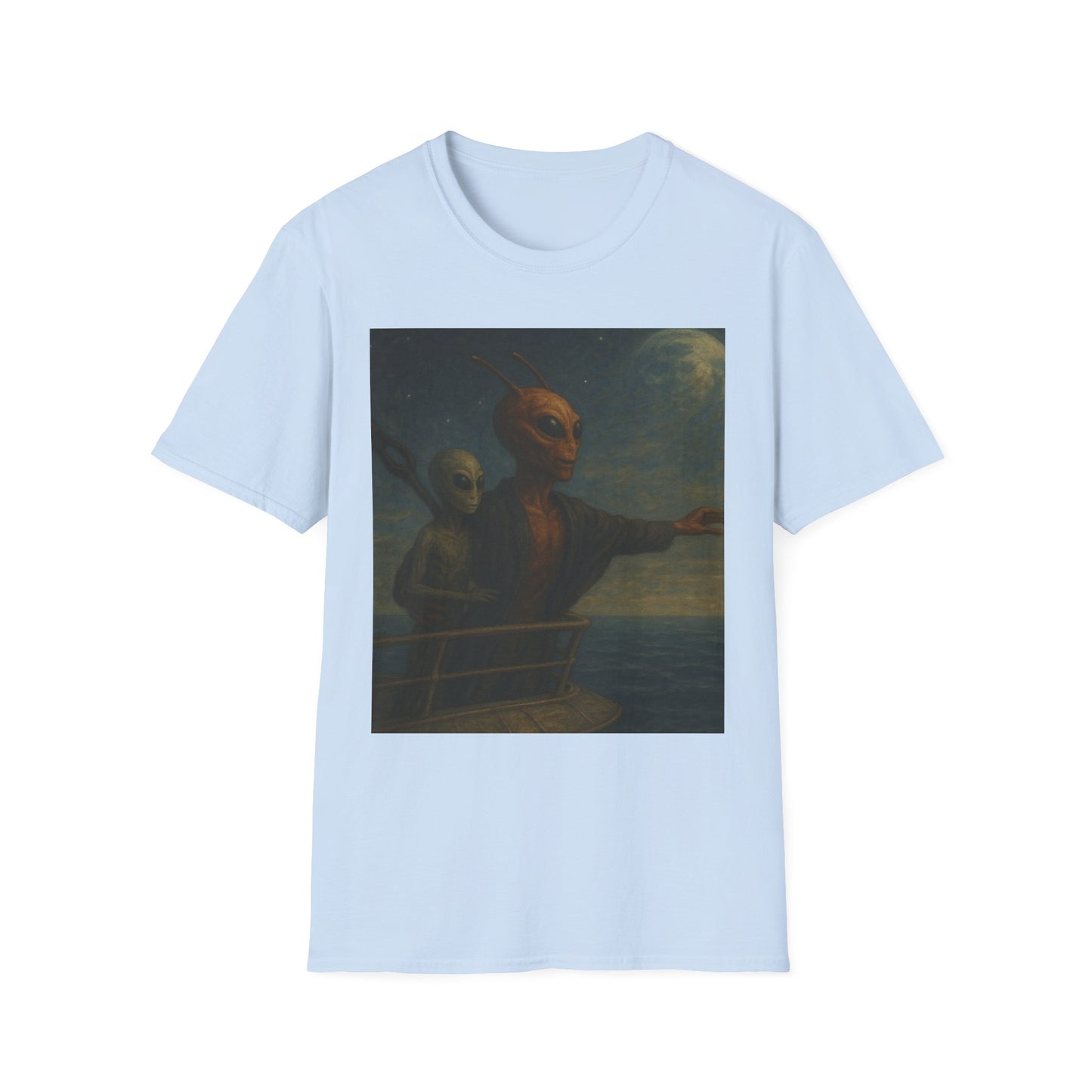Alien Voyage T-Shirt — Vintage Surreal Art Tee
