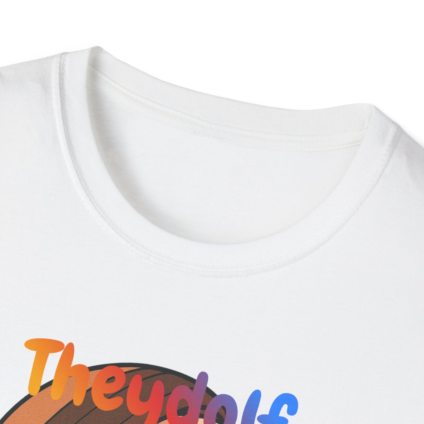 Pronoun Pride T-Shirt — They/Them Illustrated Portrait Tee