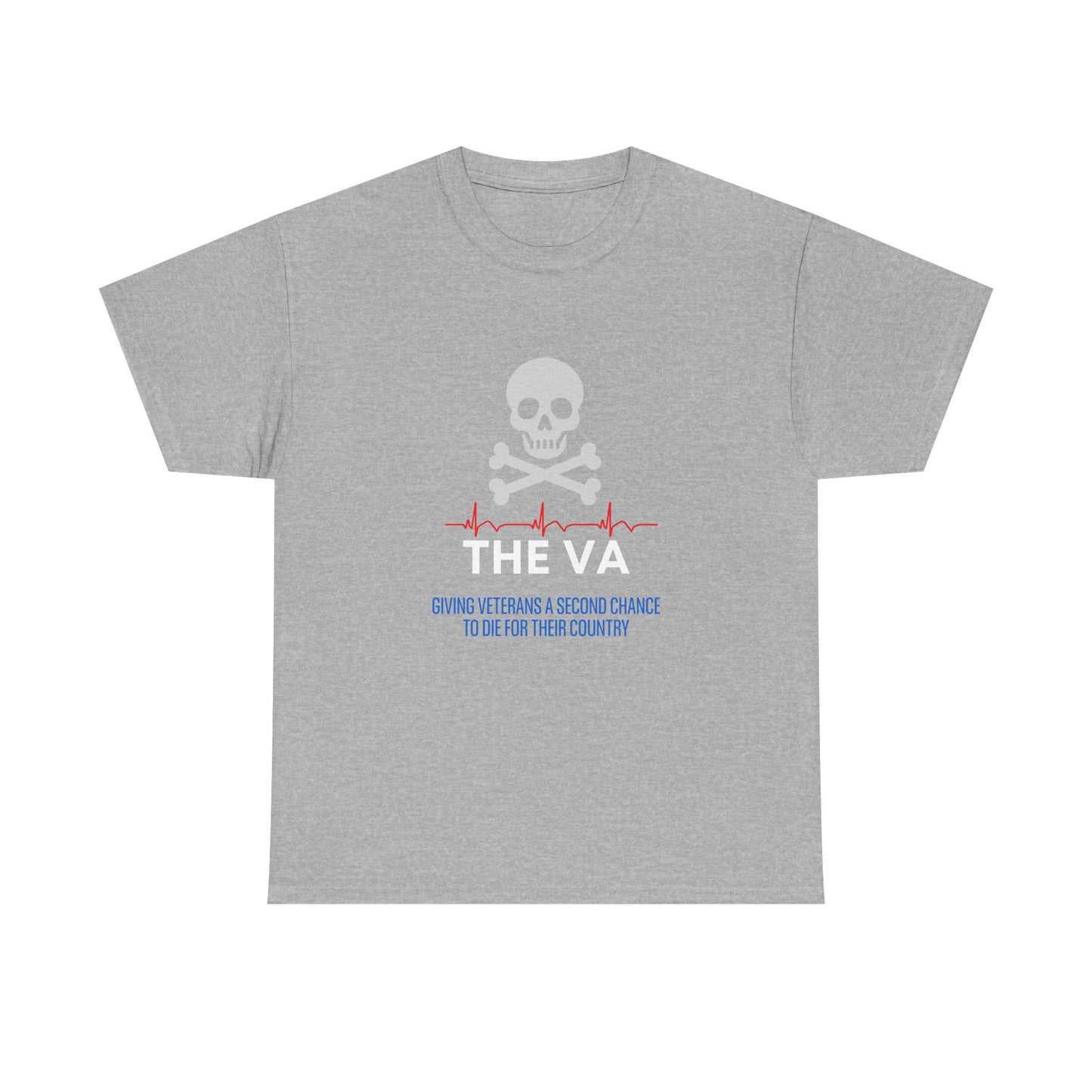 Veteran Skull & Crossbones Tee – “THE VA” Tribute T-Shirt