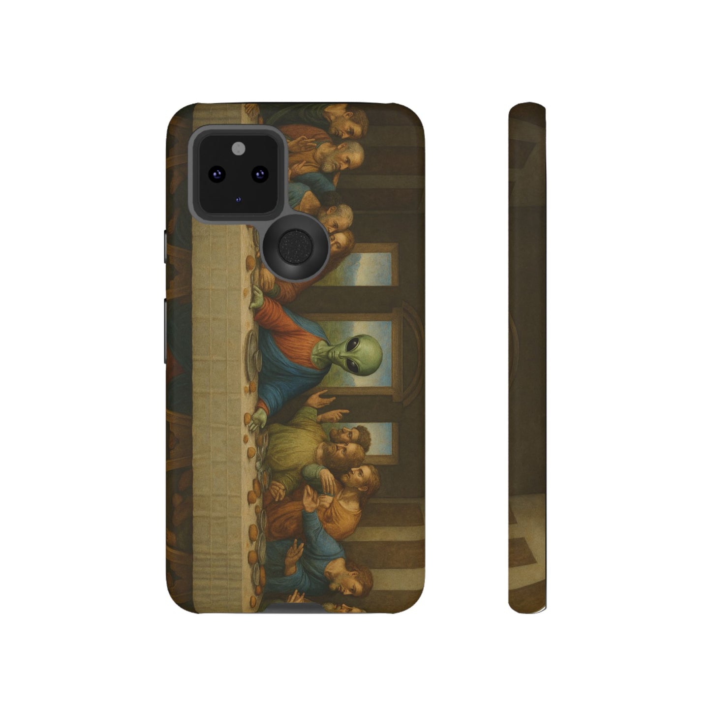 Phone Case - 'The Last Supper' Alien Parody Protective Cover