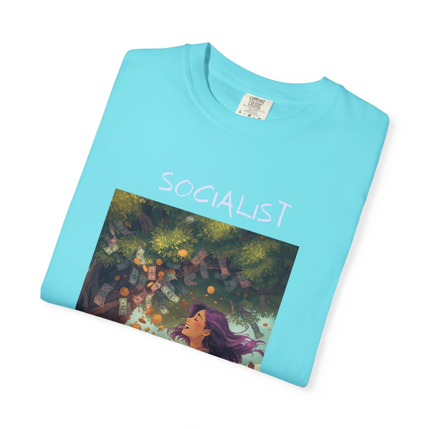 Socialist Economy T-Shirt — Illustrated Garden Graphic Tee