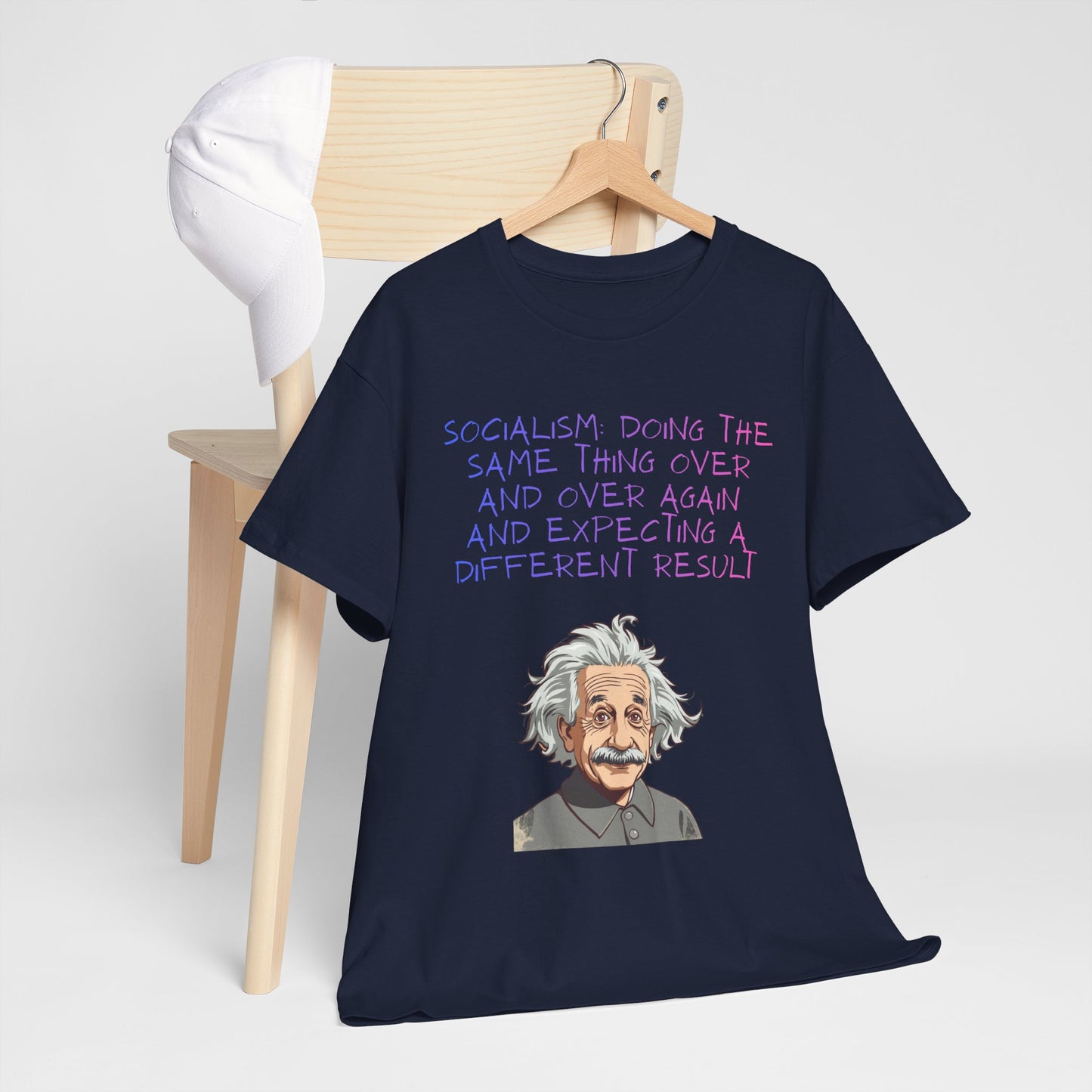 Science Humor T‑Shirt — Funny Quote & Cartoon Scientist Tee