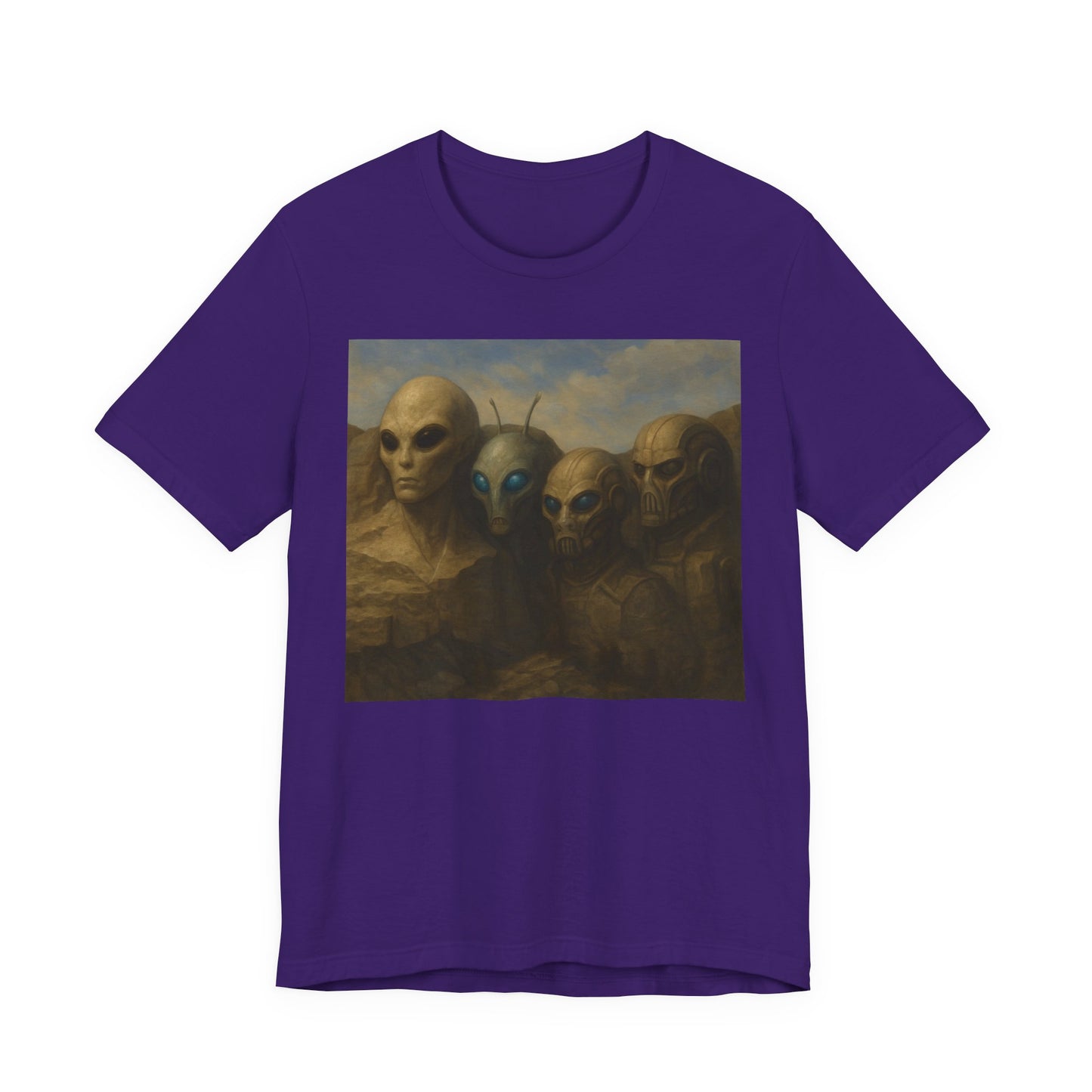 Alien Portrait T-Shirt — Vintage Sci‑Fi Art Tee