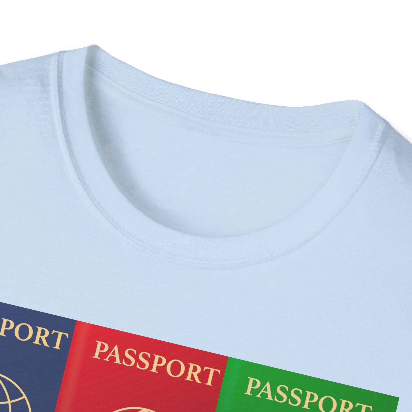 Passport Bro T‑Shirt — Travel Crewneck for Adventurers