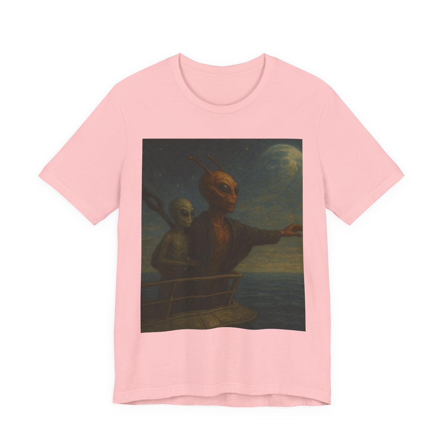 Alien Voyage T‑Shirt — Vintage Surreal Art Tee