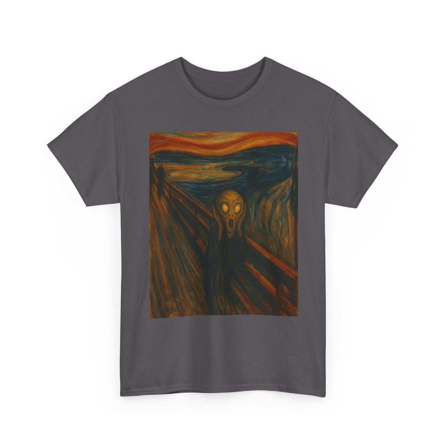 Scream Art T-Shirt — Expressionist Painting Graphic Tee