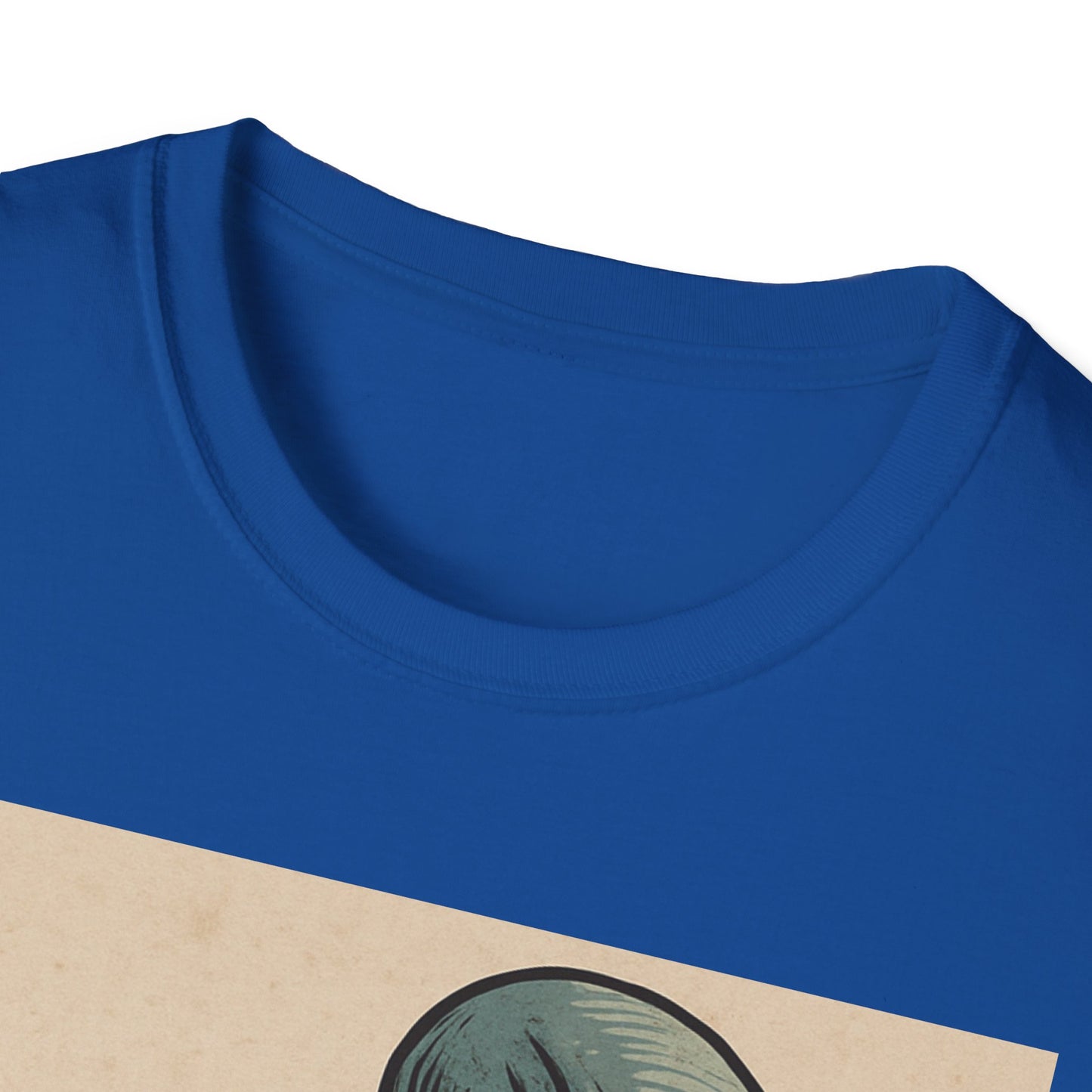 Alien Thinker T-Shirt — Retro Art Sci‑Fi Graphic Tee