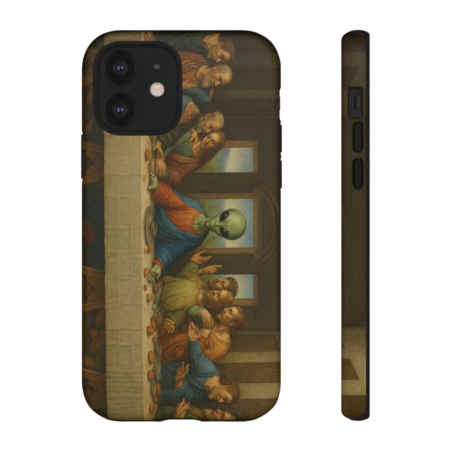 Phone Case - 'The Last Supper' Alien Parody Protective Cover
