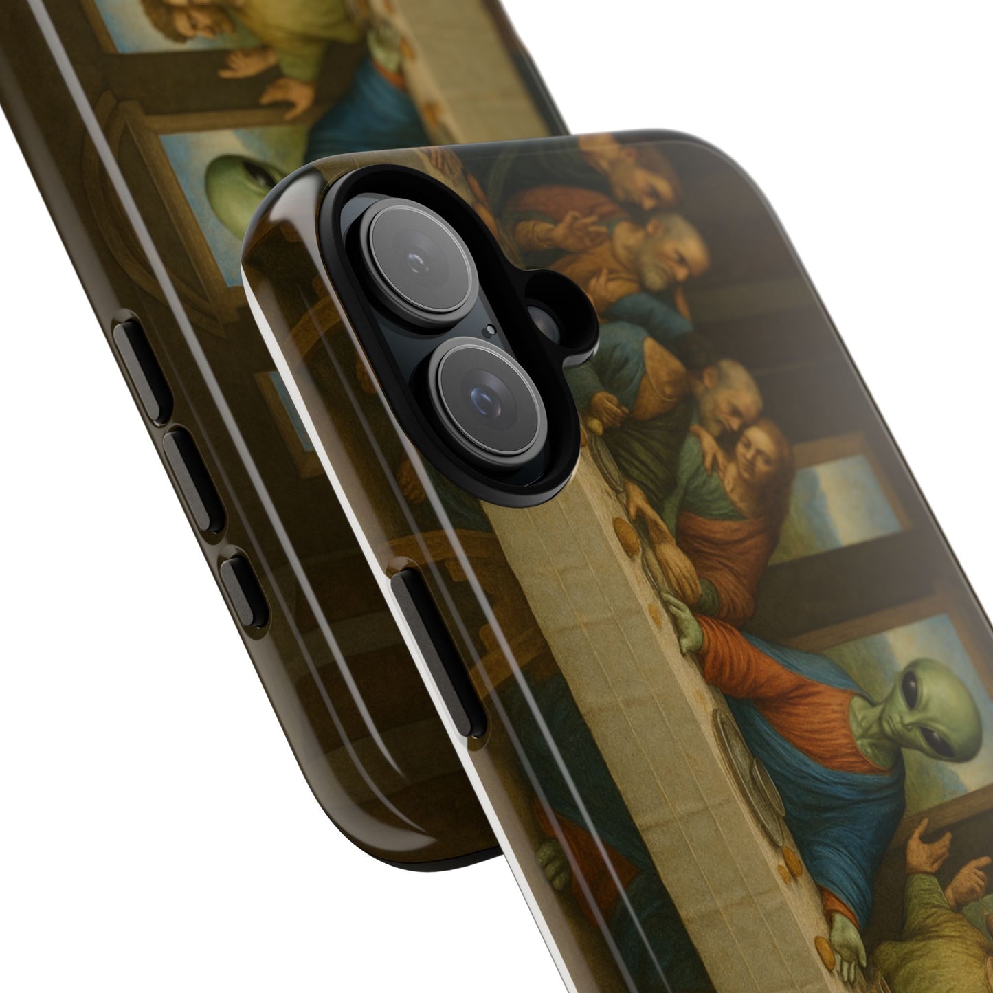 Phone Case - 'The Last Supper' Alien Parody Protective Cover