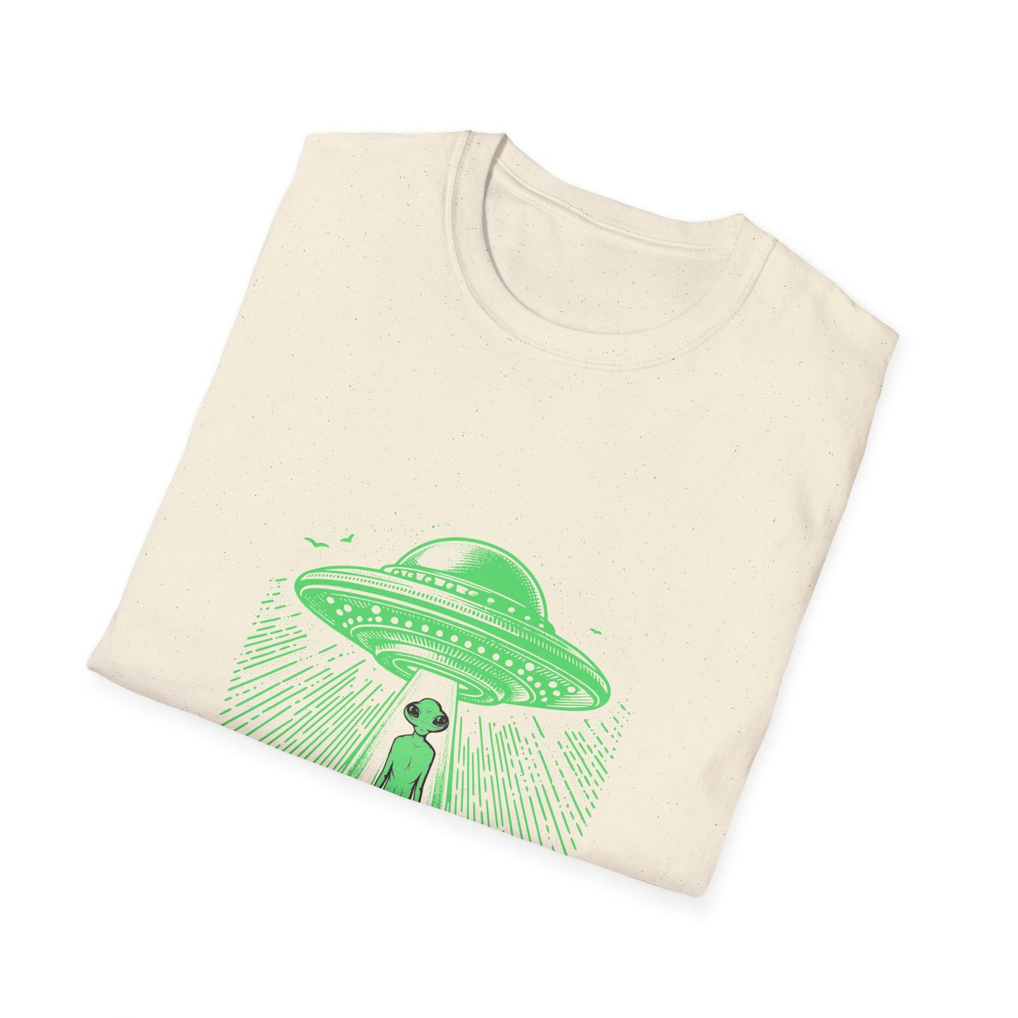 Alien Visitors T-Shirt — Retro UFO Graphic Tee