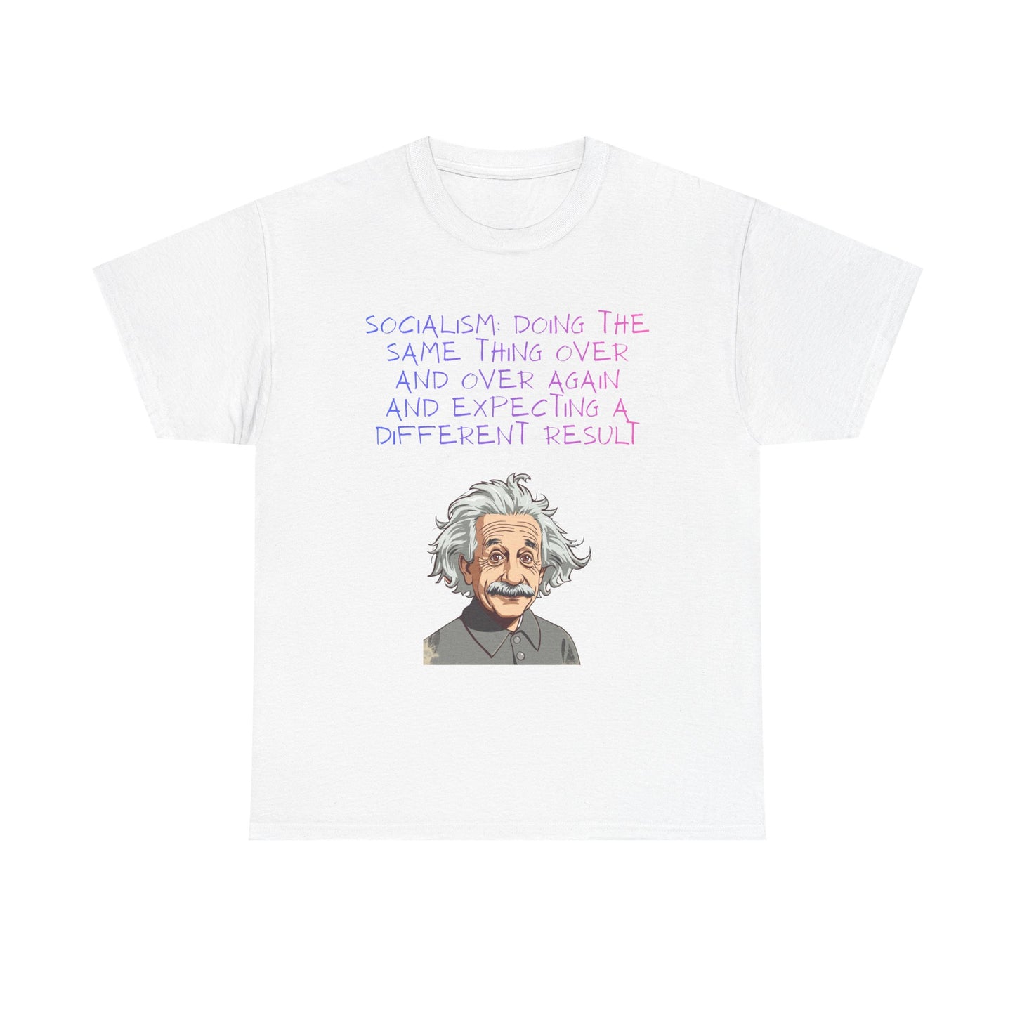 Science Humor T‑Shirt — Funny Quote & Cartoon Scientist Tee