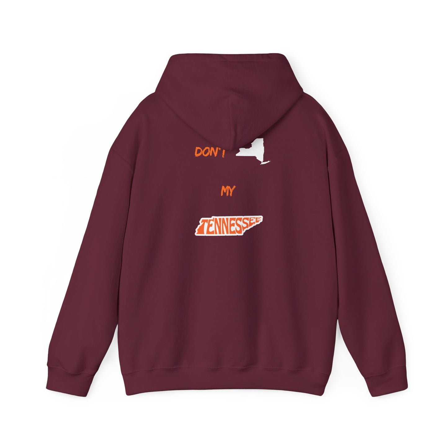 Hoodie - Don't Mess With My Tennessee Graphic Hooded Sweatshirt