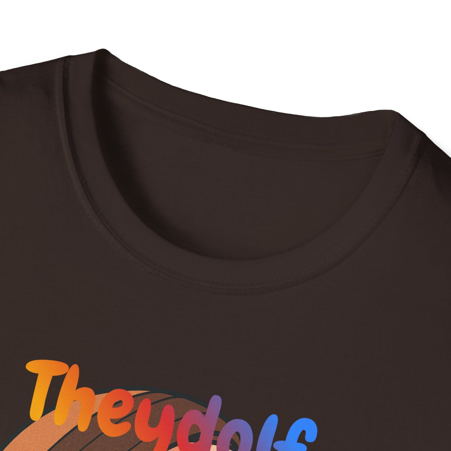 Pronoun Pride T-Shirt — They/Them Illustrated Portrait Tee