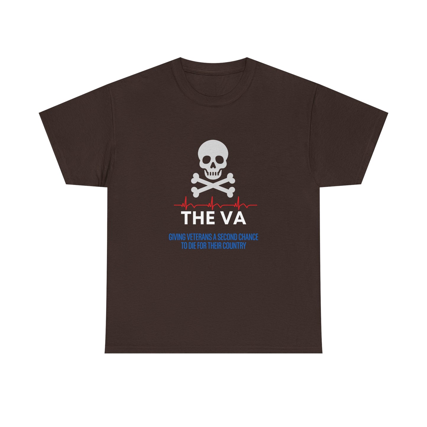 Veteran Skull & Crossbones Tee – “THE VA” Tribute T-Shirt