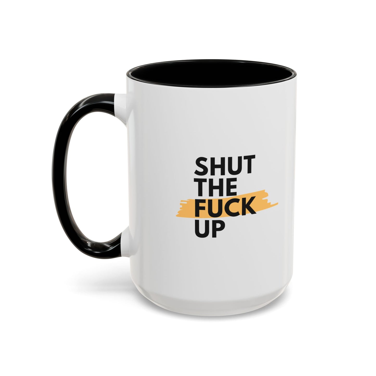 Coffee Mug — Two-Tone Accent Ceramic Mug (11/15oz)