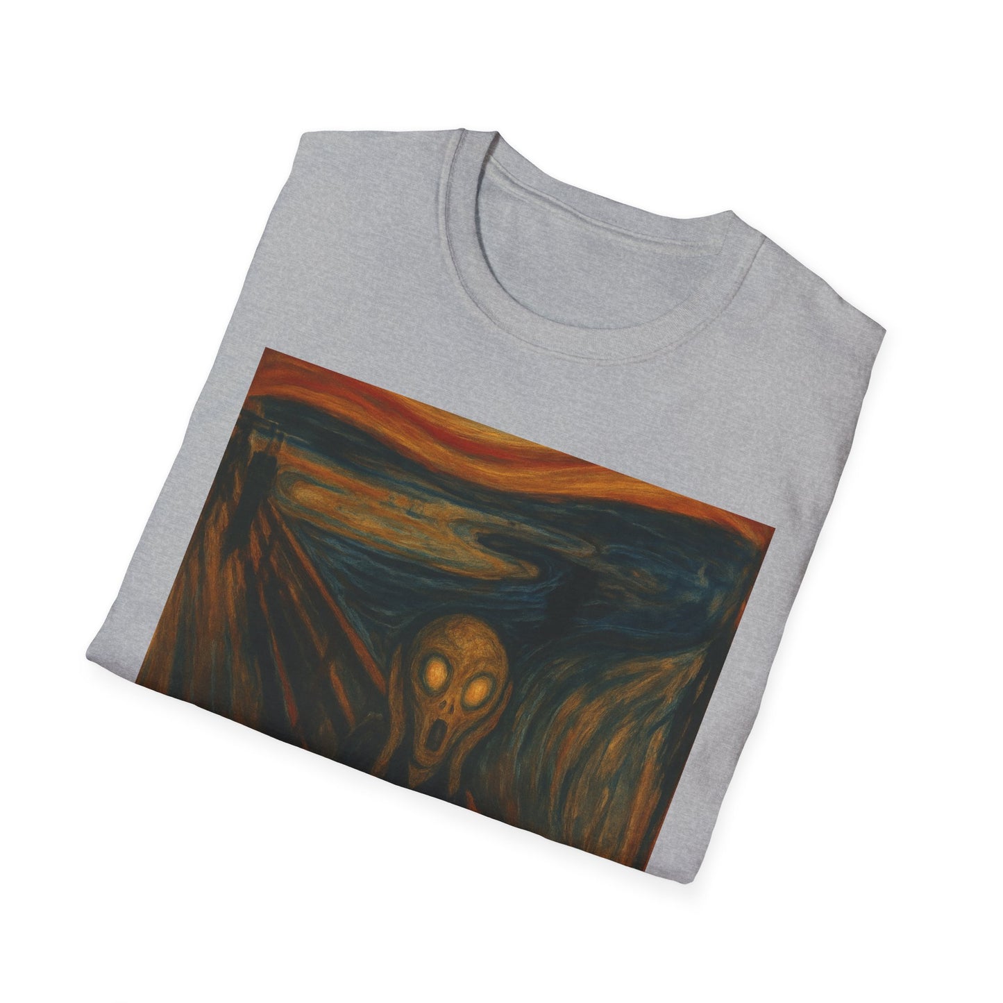 Scream Art T-Shirt — Classic Expressionist Print