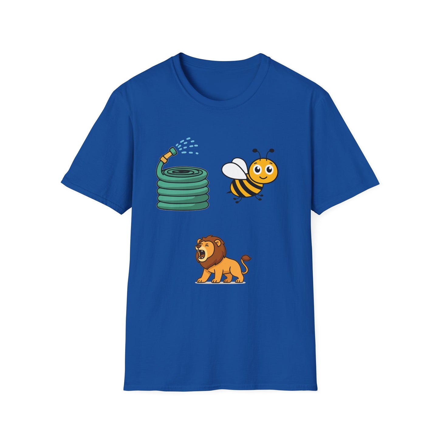Bee Hose Lion T-Shirt — Cute Pun Garden Tee