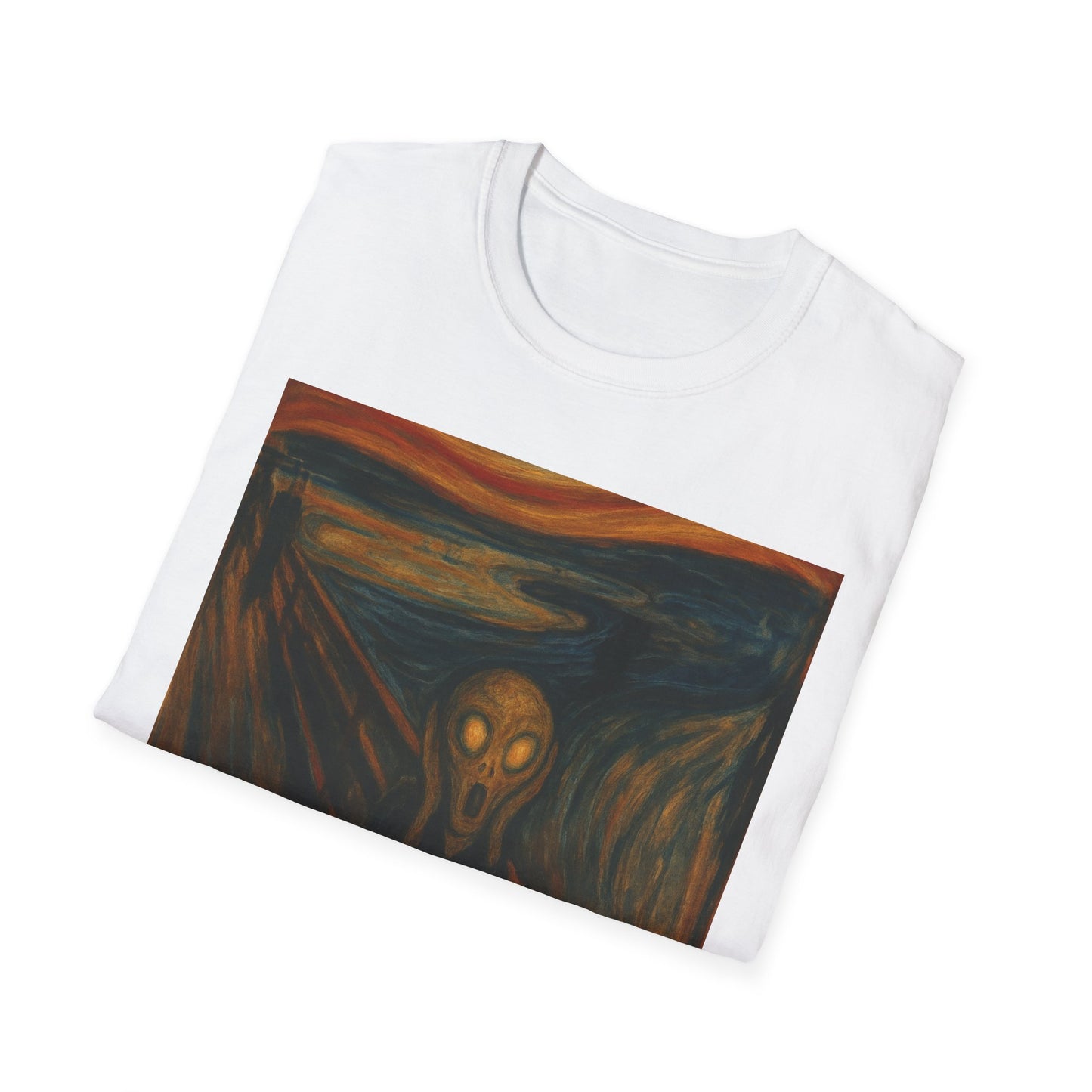Scream Art T-Shirt — Classic Expressionist Print
