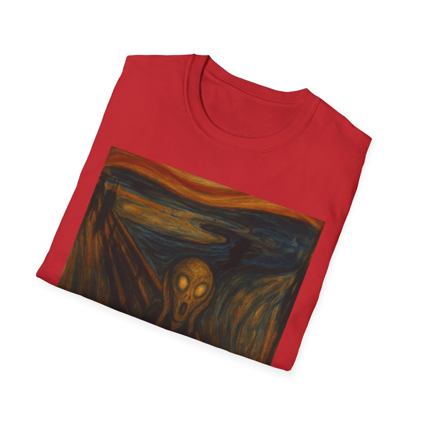 Scream Art T-Shirt — Classic Expressionist Print