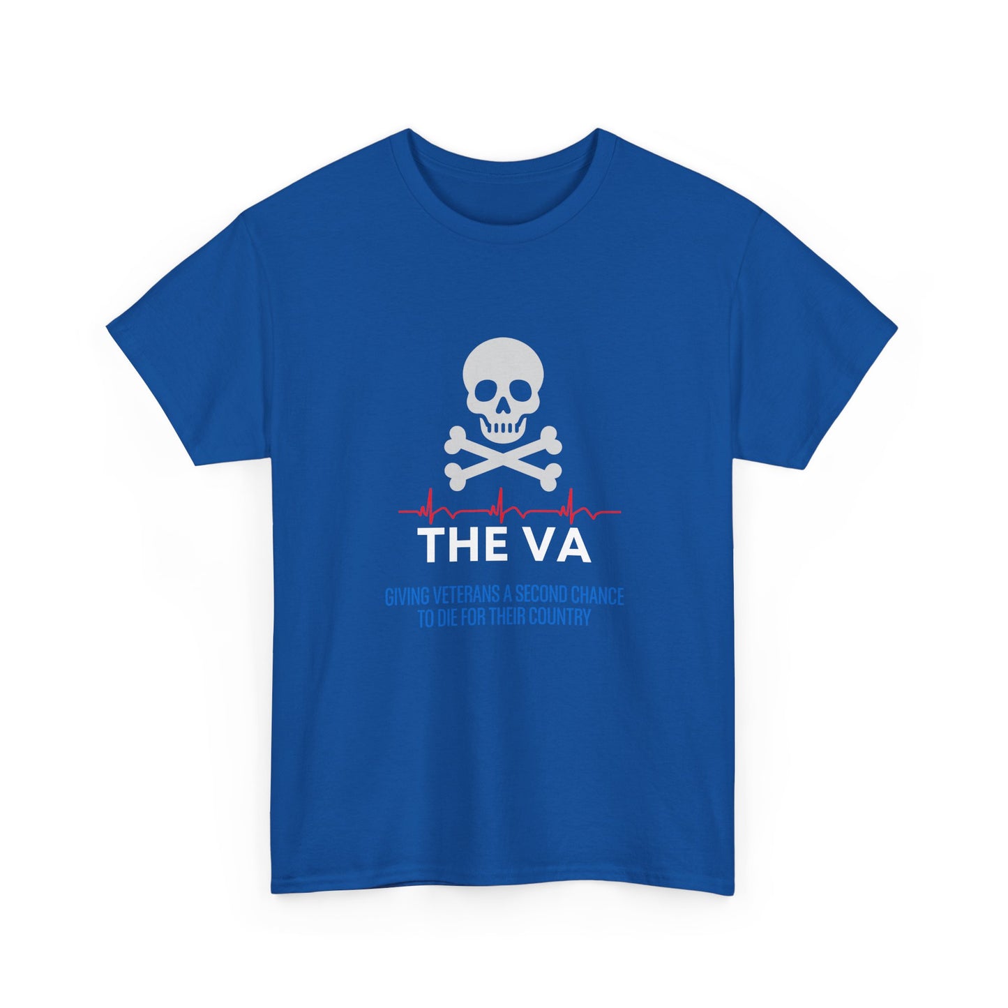 Veteran Skull & Crossbones Tee – “THE VA” Tribute T-Shirt