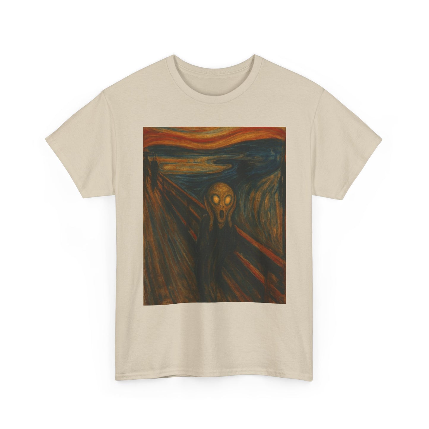 Scream Art T-Shirt — Expressionist Painting Graphic Tee