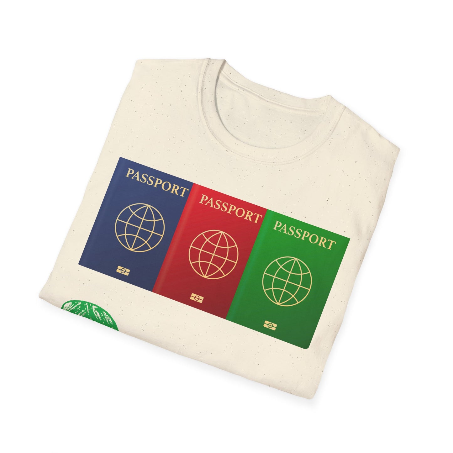 Passport Bro T‑Shirt — Travel Crewneck for Adventurers