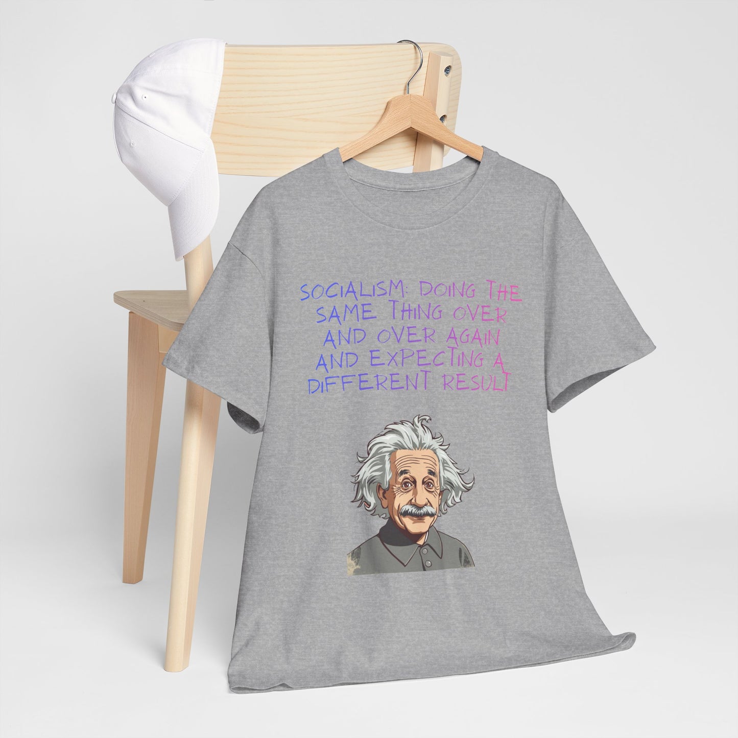 Science Humor T‑Shirt — Funny Quote & Cartoon Scientist Tee