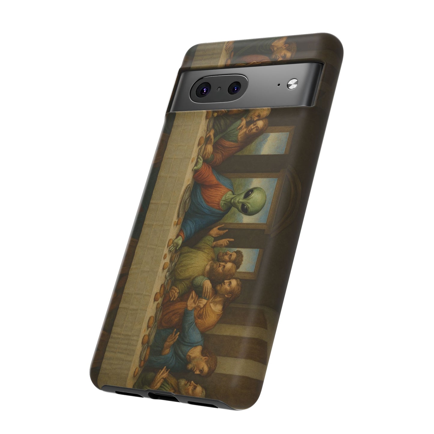 Phone Case - 'The Last Supper' Alien Parody Protective Cover