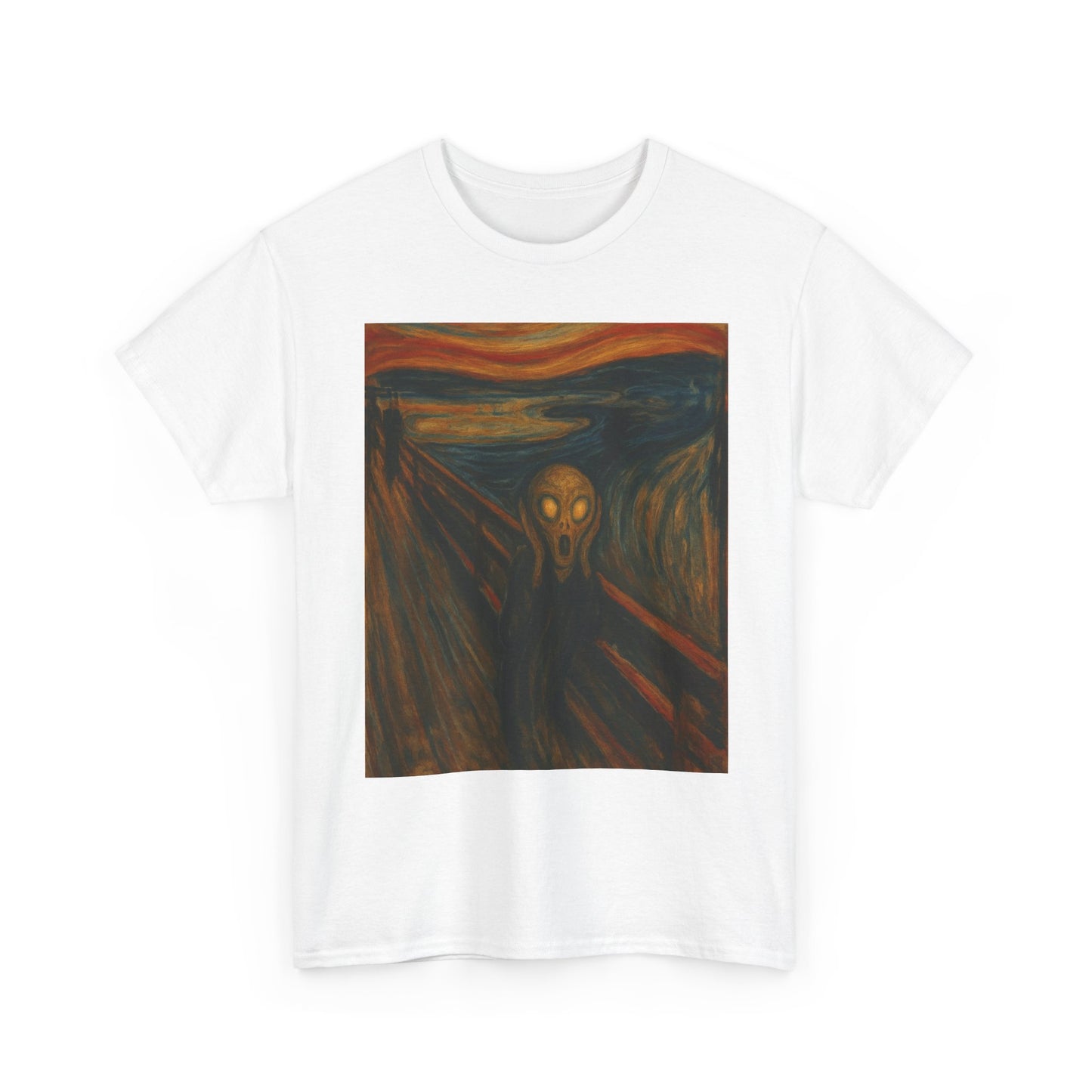 Scream Art T-Shirt — Expressionist Painting Graphic Tee